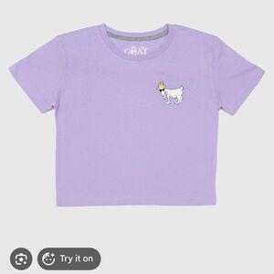 GOAT Kids Purple Short Sleeve Tee